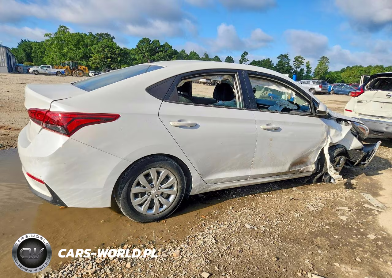 2022 Hyundai Accent Se VIN:3KPC24A69NE161009 - 3