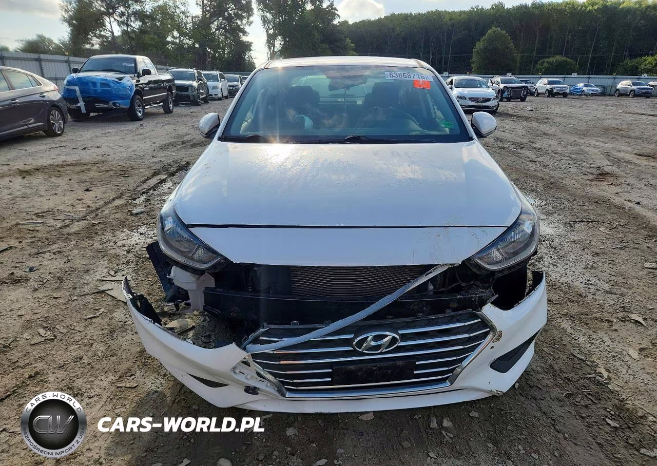 2022 Hyundai Accent Se VIN:3KPC24A69NE161009 - 5