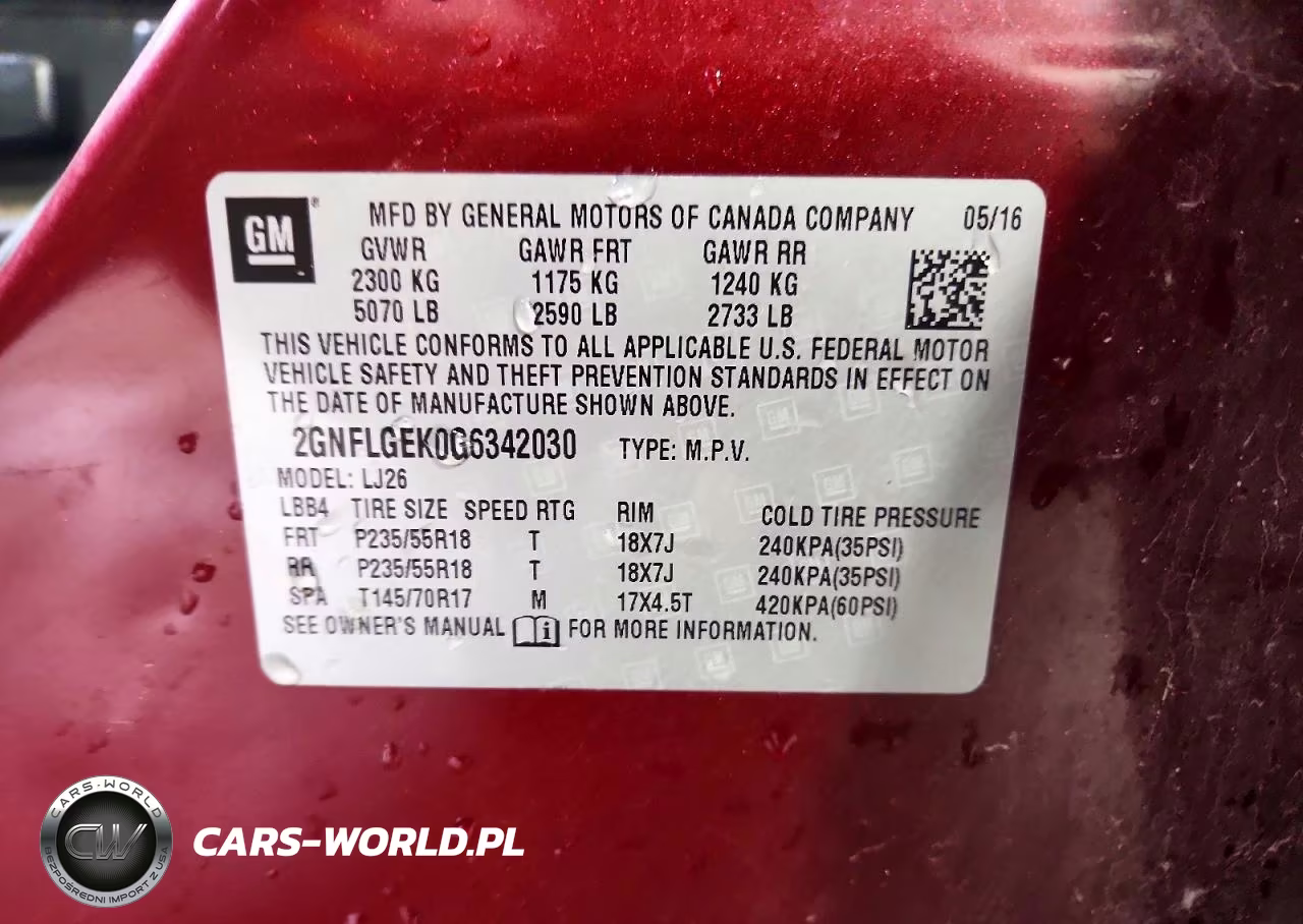 2016 Chevrolet Equinox Ltz VIN:2GNFLGEK0G6342030 - 12