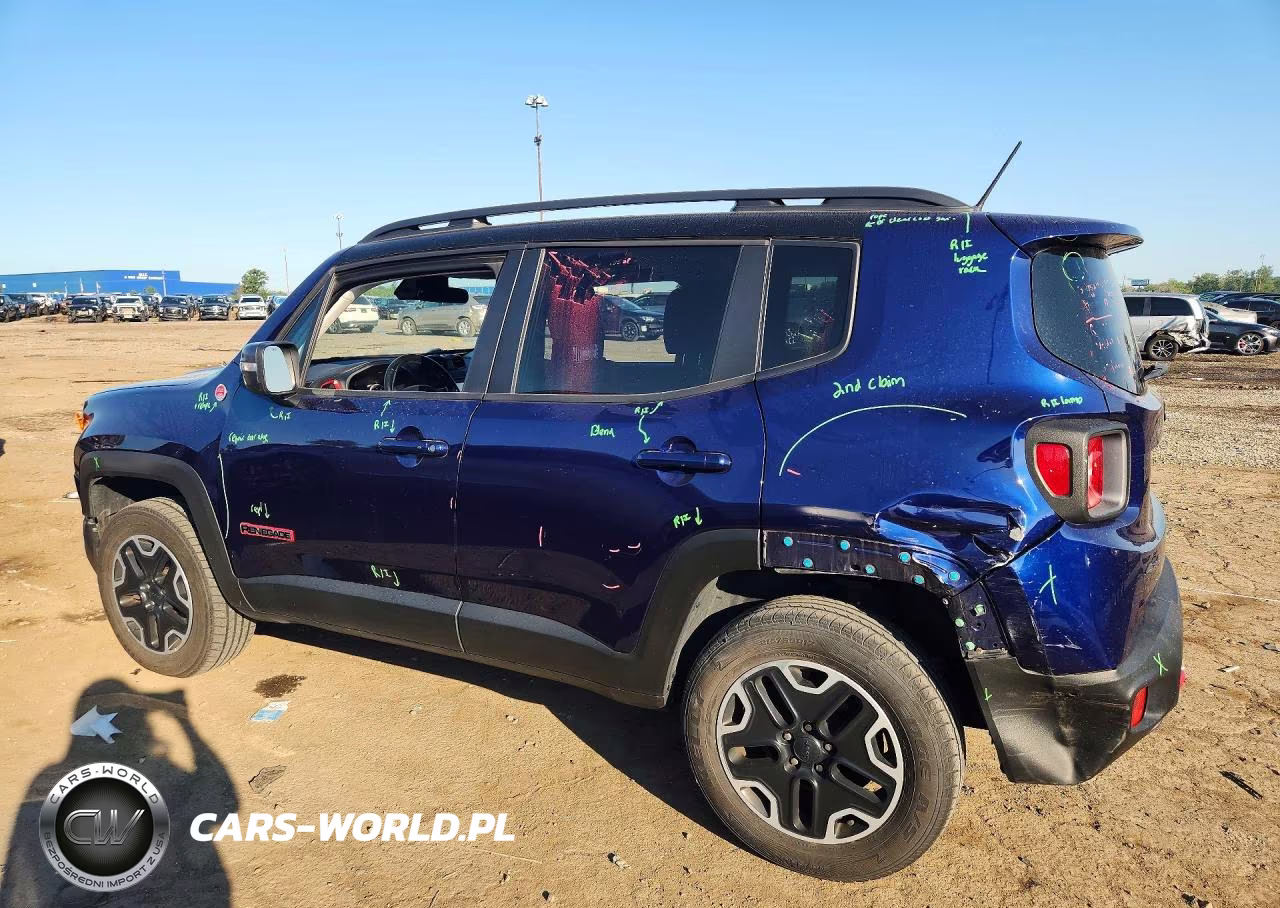 2016 Jeep Renegade Trailhawk VIN:ZACCJBCT4GPD38923 - 2
