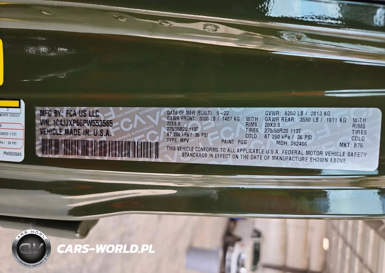 2023 Jeep Wrangler Sahara 4Xe VIN:1C4JJXP60PW553565 - 12