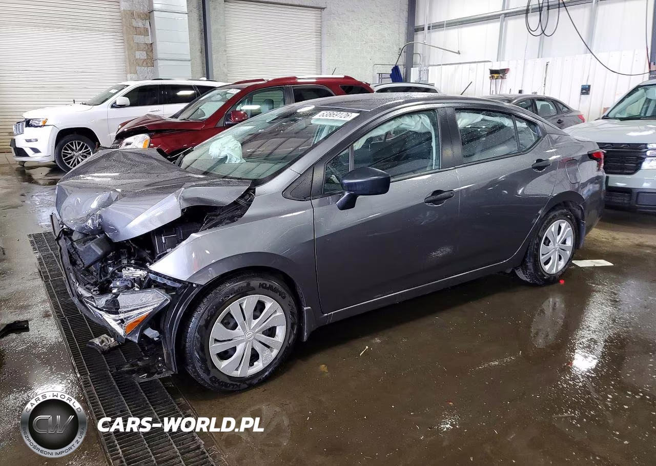 2023 Nissan Versa S VIN:3N1CN8DV7PL850209 - 1