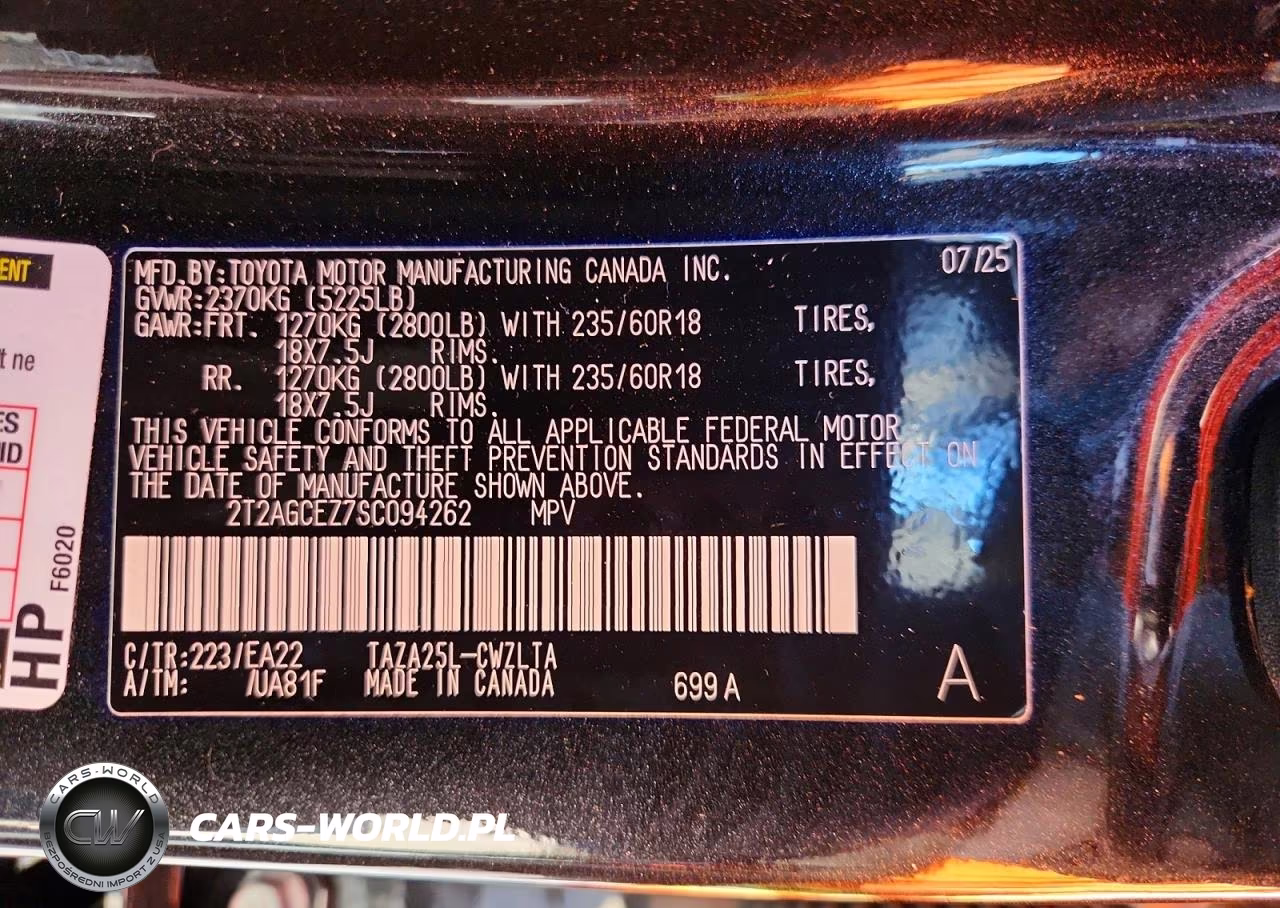 2025 Lexus Nx 350 Base VIN:2T2AGCEZ7SC094262 - 13