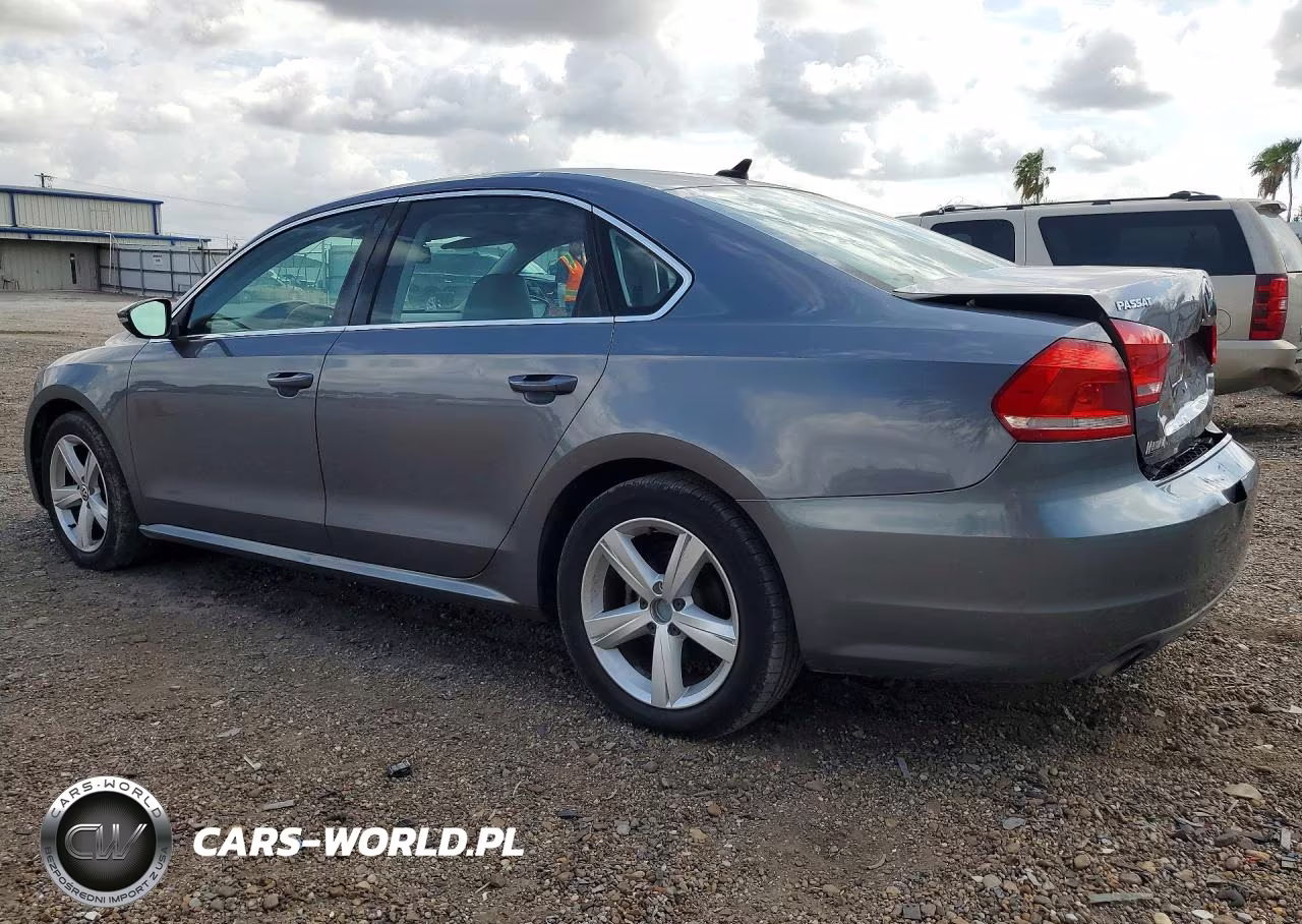 2012 Volkswagen Passat Se VIN:1VWBH7A36CC029487 - 2