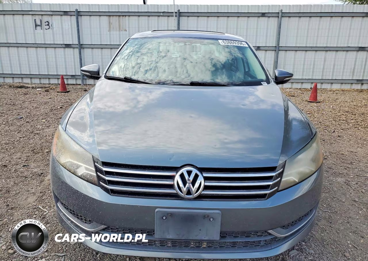 2012 Volkswagen Passat Se VIN:1VWBH7A36CC029487 - 5