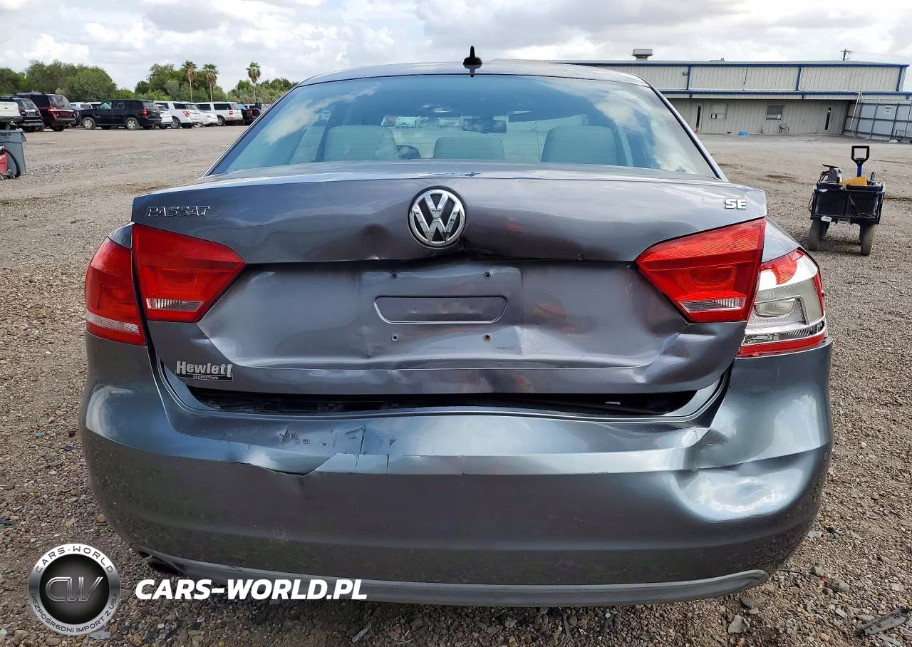 2012 Volkswagen Passat Se VIN:1VWBH7A36CC029487 - 6