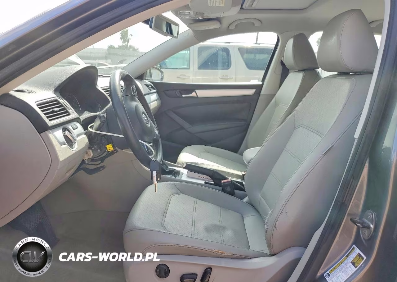 2012 Volkswagen Passat Se VIN:1VWBH7A36CC029487 - 7