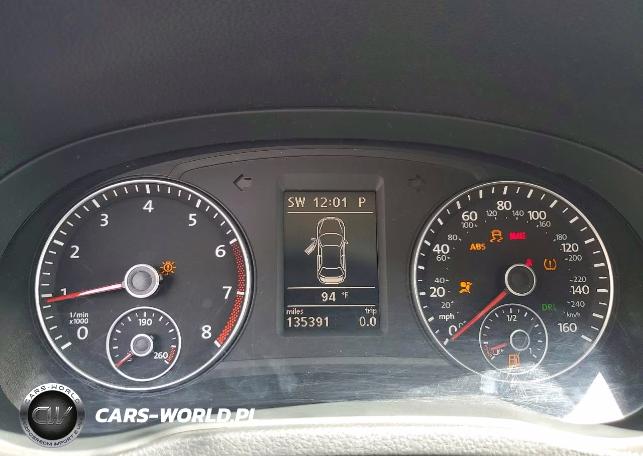 2012 Volkswagen Passat Se VIN:1VWBH7A36CC029487 - 9
