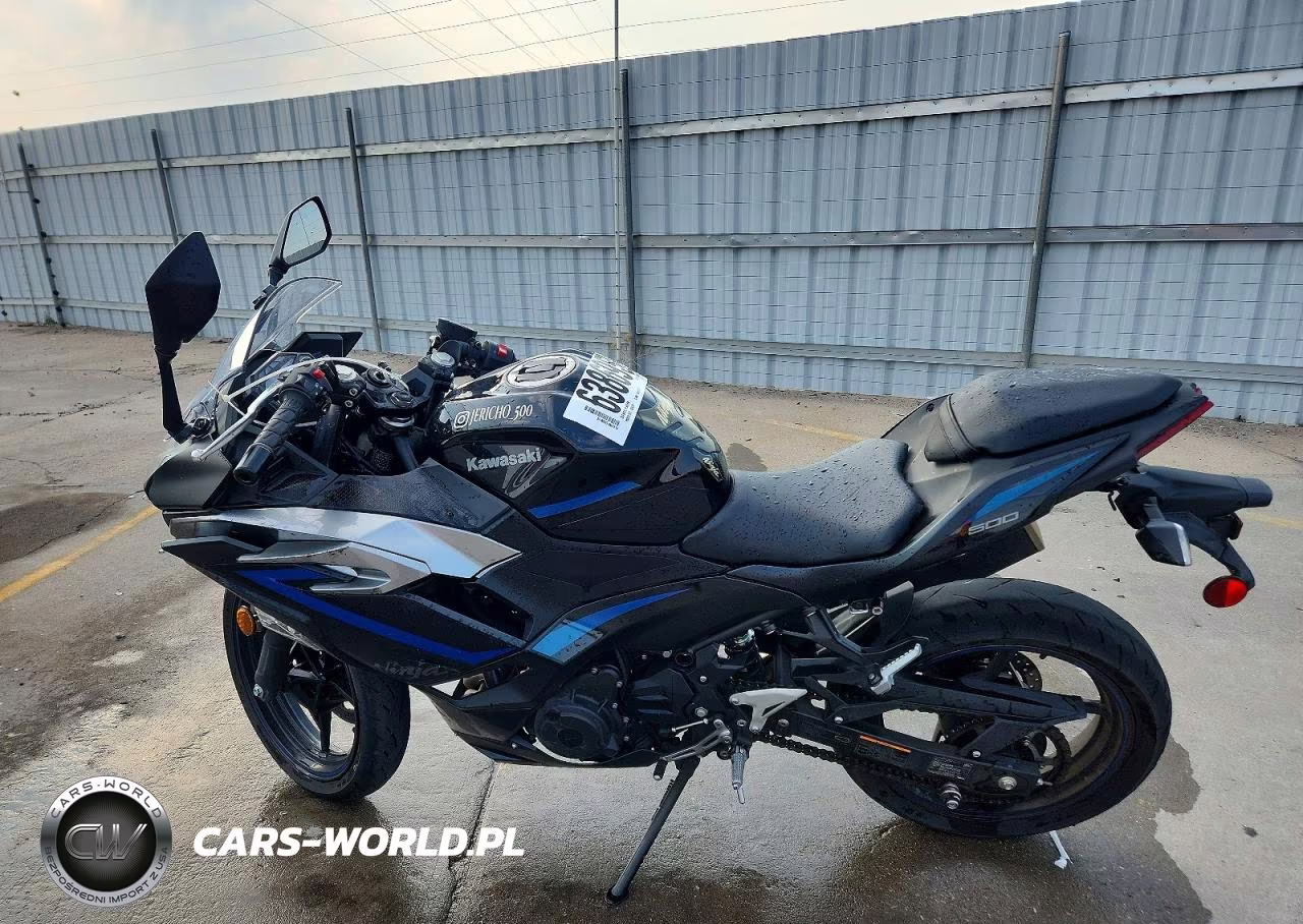 2025 Kawasaki Ex500 VIN:ML5EXGG13SDA37173 - 3