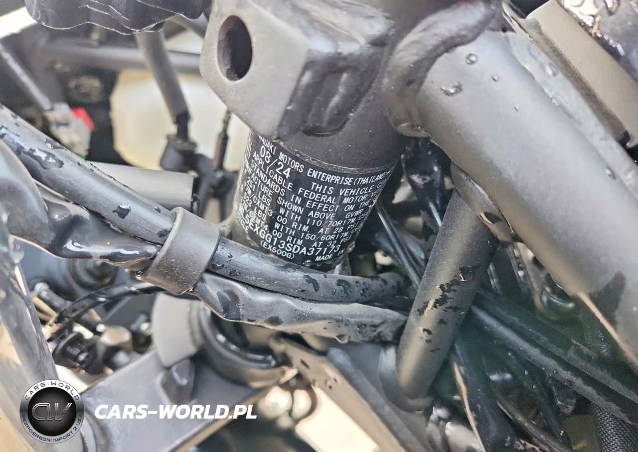 2025 Kawasaki Ex500 VIN:ML5EXGG13SDA37173 - 9