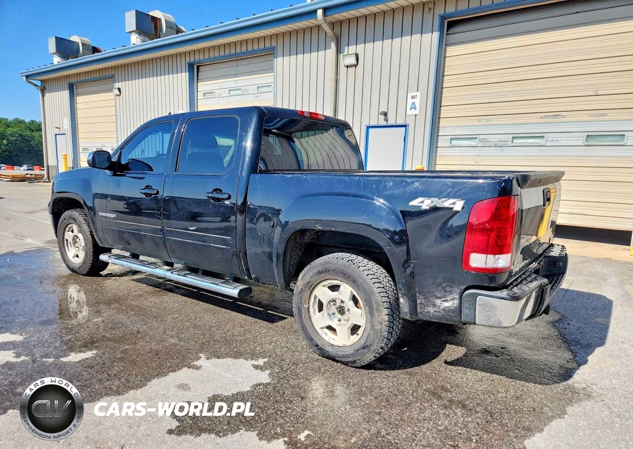 2012 GMC Sierra K1500 Sle VIN:3GTP2VE76CG133020 - 2
