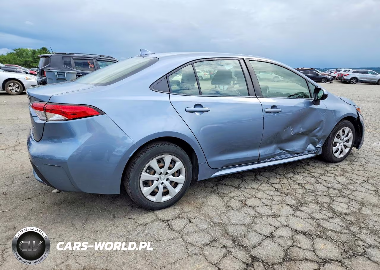 2021 Toyota Corolla Le VIN:JTDEPMAE1MJ152985 - 3