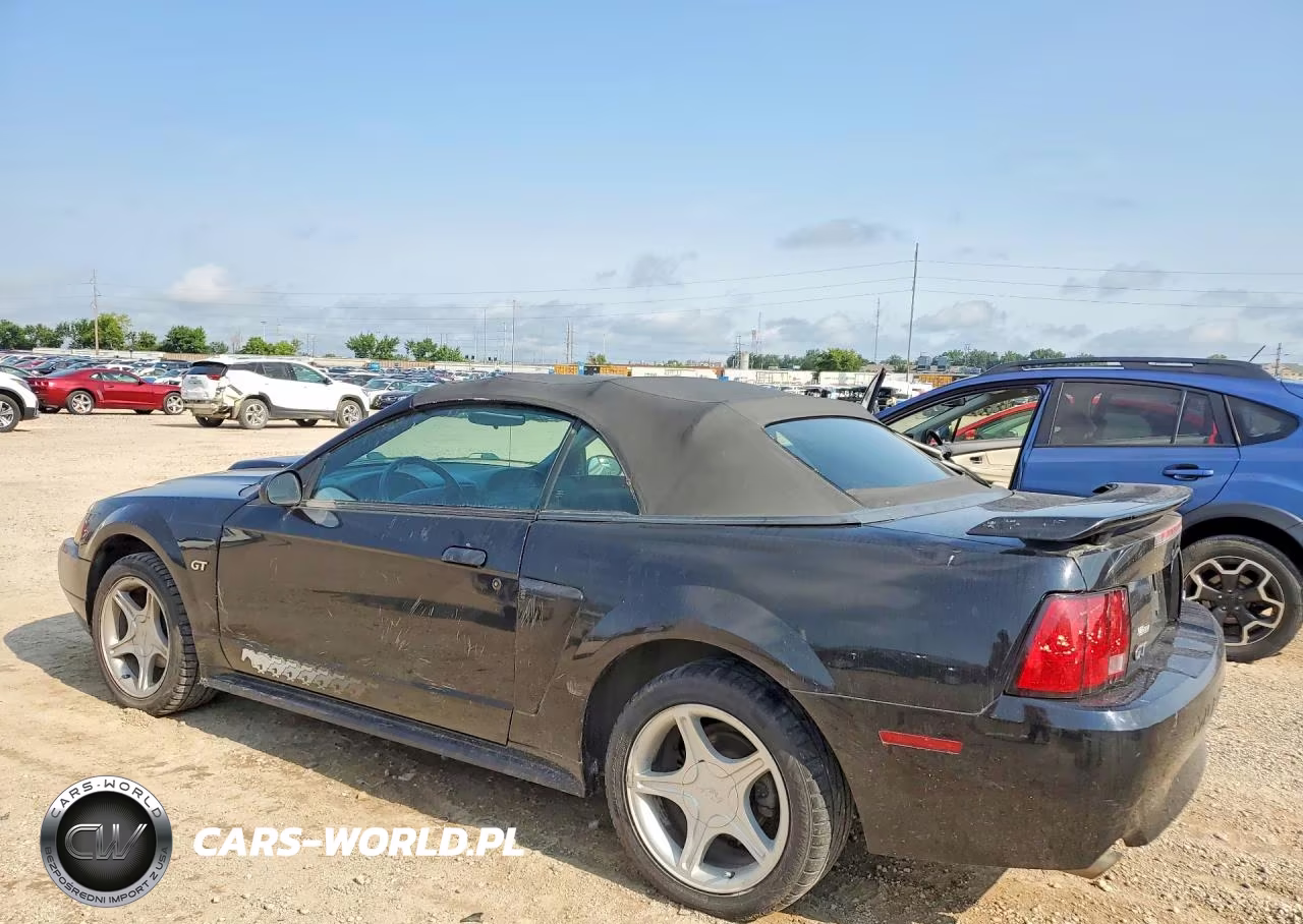 2002 Ford Mustang Gt VIN:1FAFP45XX2F114385 - 2