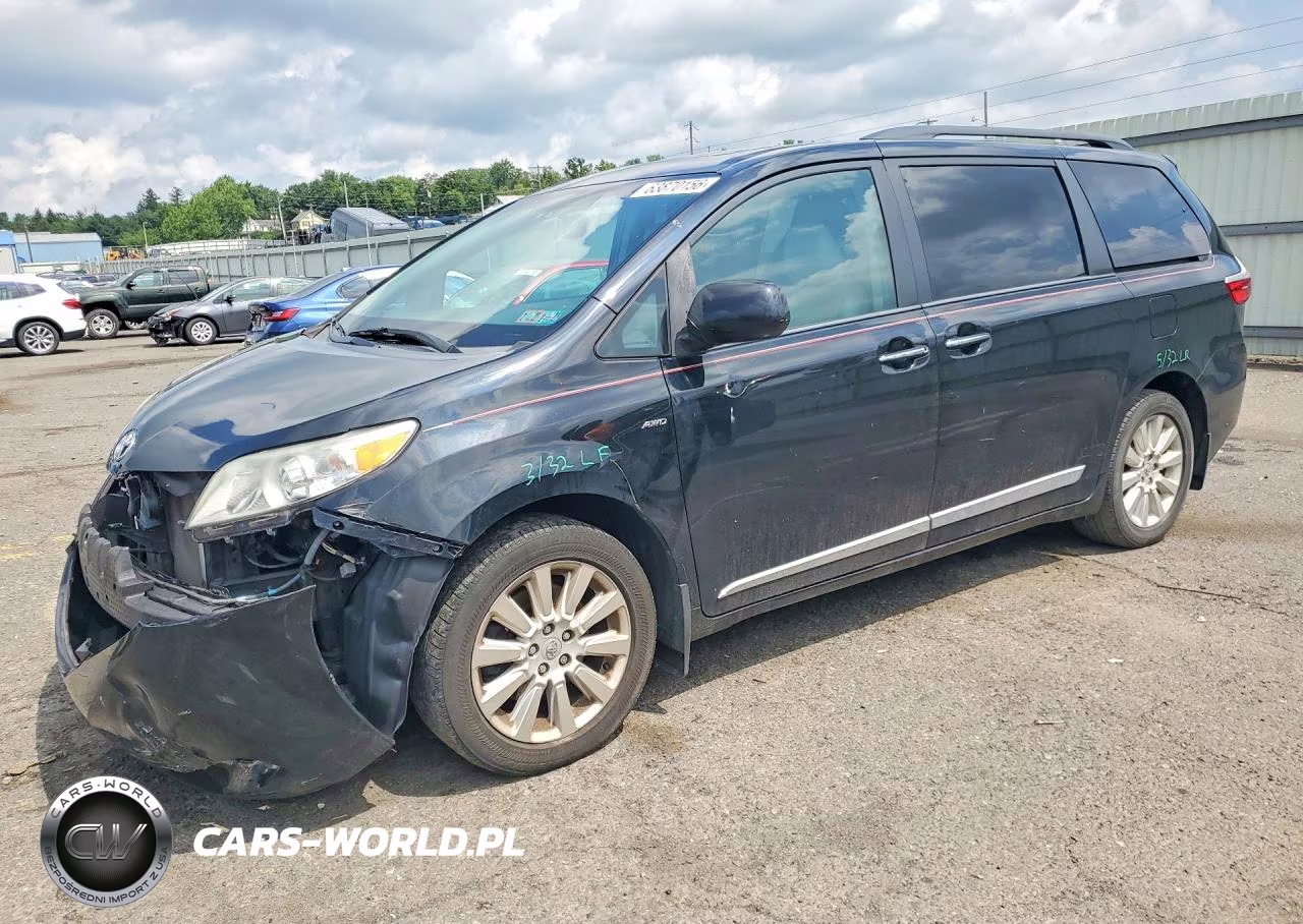 2016 Toyota Sienna Xle Premium 7-Passenger