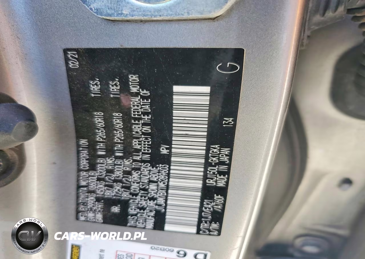 2021 Lexus Gx 460 Premium VIN:JTJAM7BX1M5289603 - 14