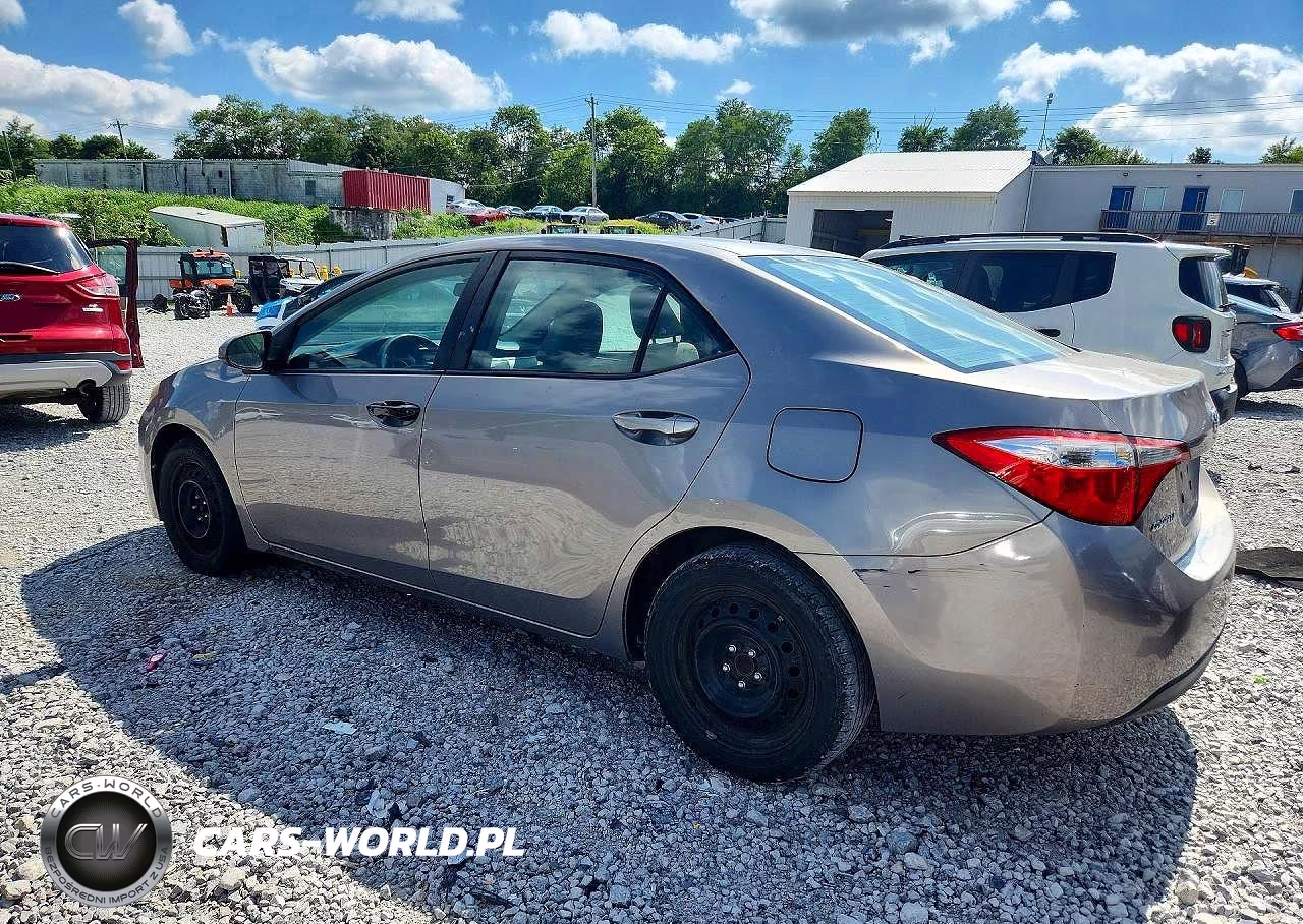 2015 Toyota Corolla Le VIN:2T1BURHE9FC260414 - 2