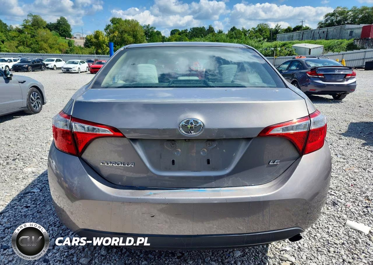 2015 Toyota Corolla Le VIN:2T1BURHE9FC260414 - 6