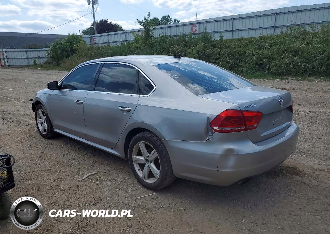2014 Volkswagen Passat S VIN:1VWAT7A3XEC032857 - 2