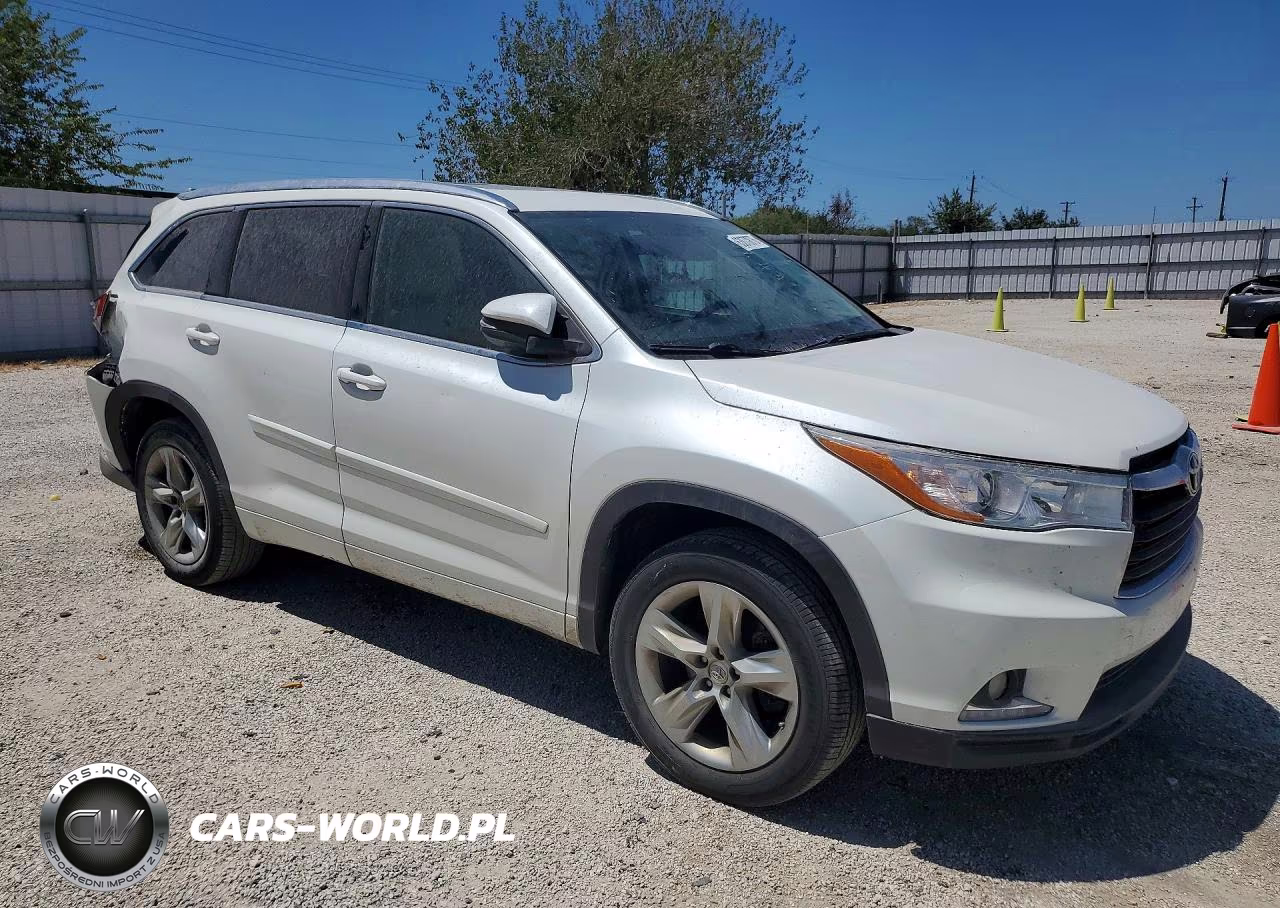 2015 Toyota Highlander Limited VIN:5TDYKRFH8FS115594 - 4