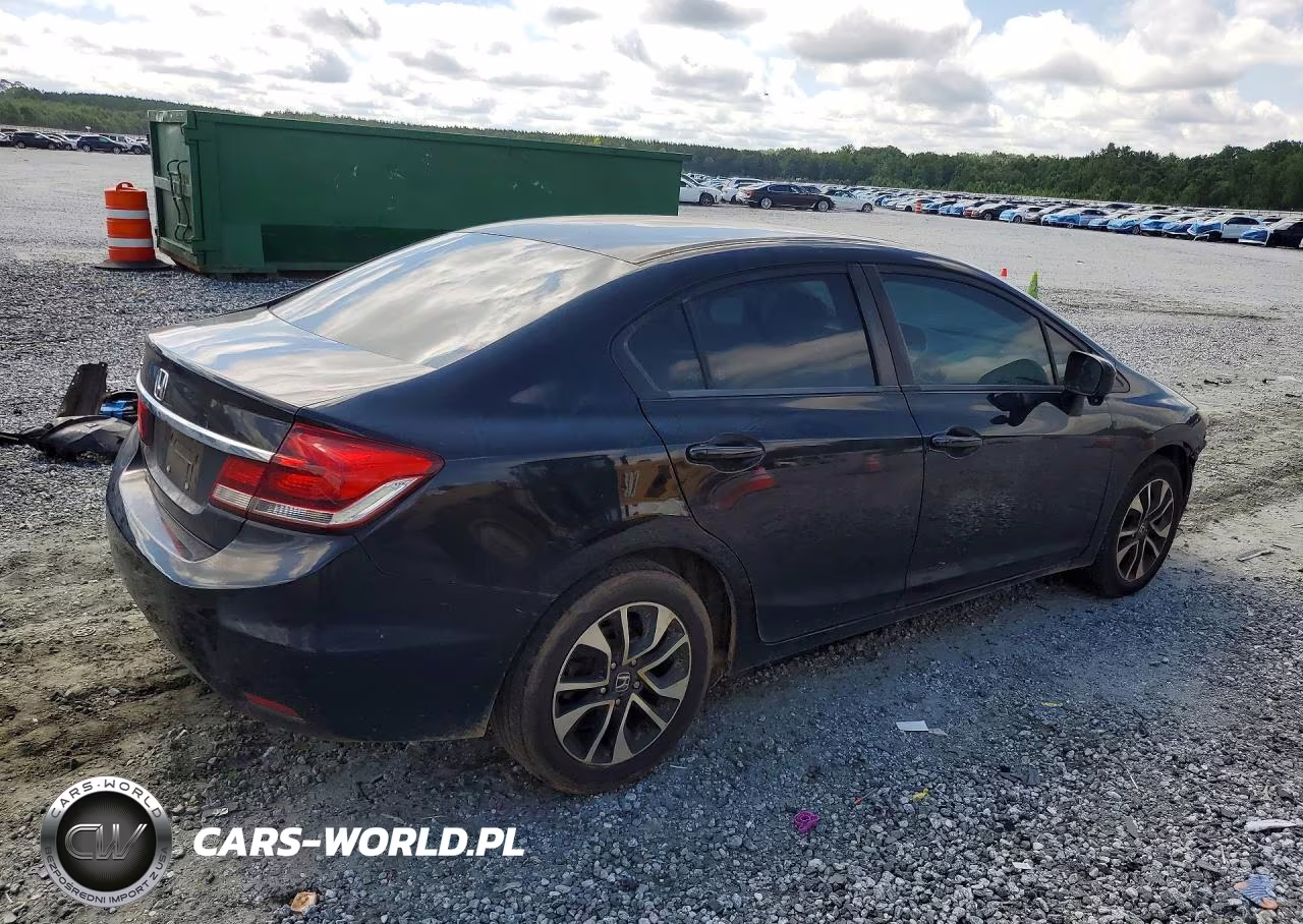 2015 Honda Civic Ex VIN:19XFB2F81FE040682 - 3
