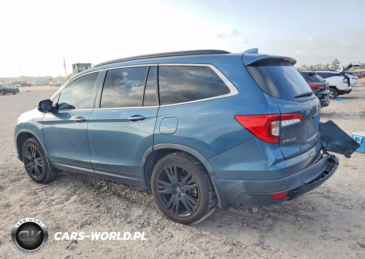 2022 Honda Pilot Se VIN:5FNYF5H21NB023073 - 2