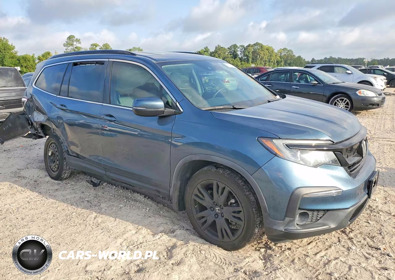 2022 Honda Pilot Se VIN:5FNYF5H21NB023073 - 4