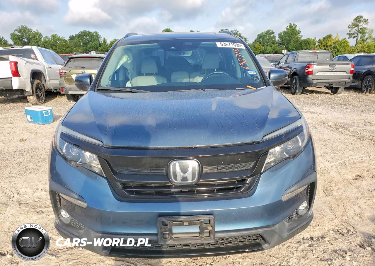 2022 Honda Pilot Se VIN:5FNYF5H21NB023073 - 5
