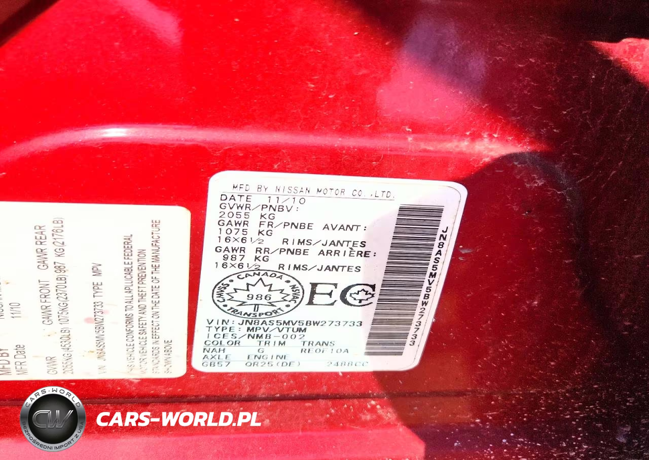 2011 Nissan Rogue S VIN:JN8AS5MV5BW273733 - 13