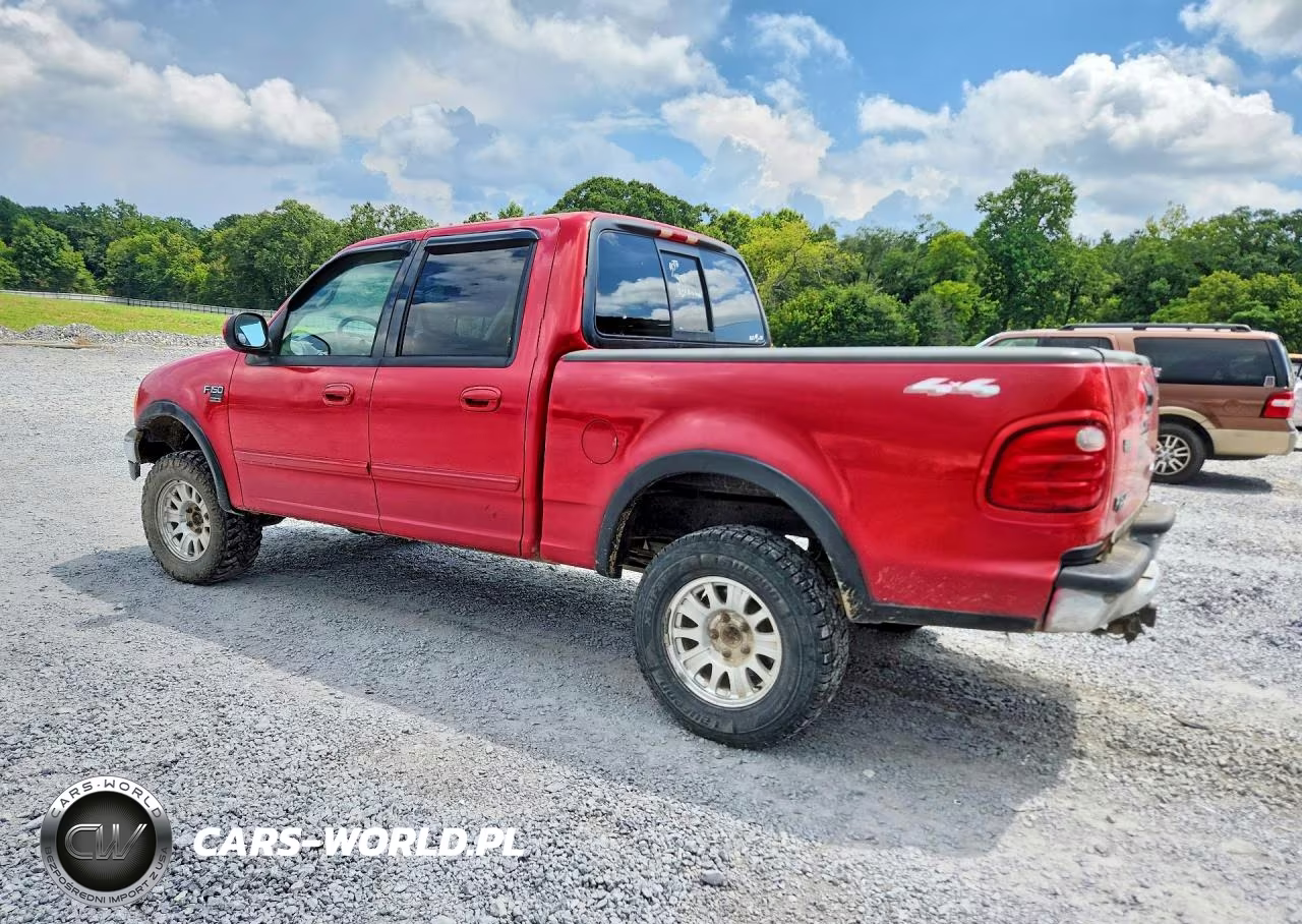 2001 Ford F150 Supercrew VIN:1FTRW08W51KB29680 - 2
