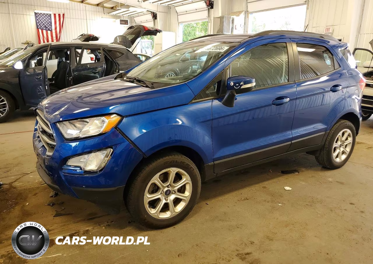 2018 Ford Ecosport Se VIN:MAJ6P1UL2JC186324 - 1
