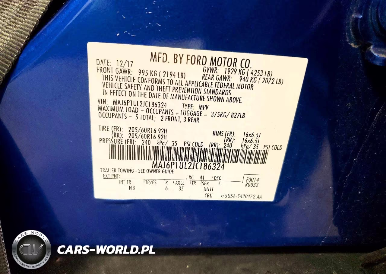 2018 Ford Ecosport Se VIN:MAJ6P1UL2JC186324 - 13