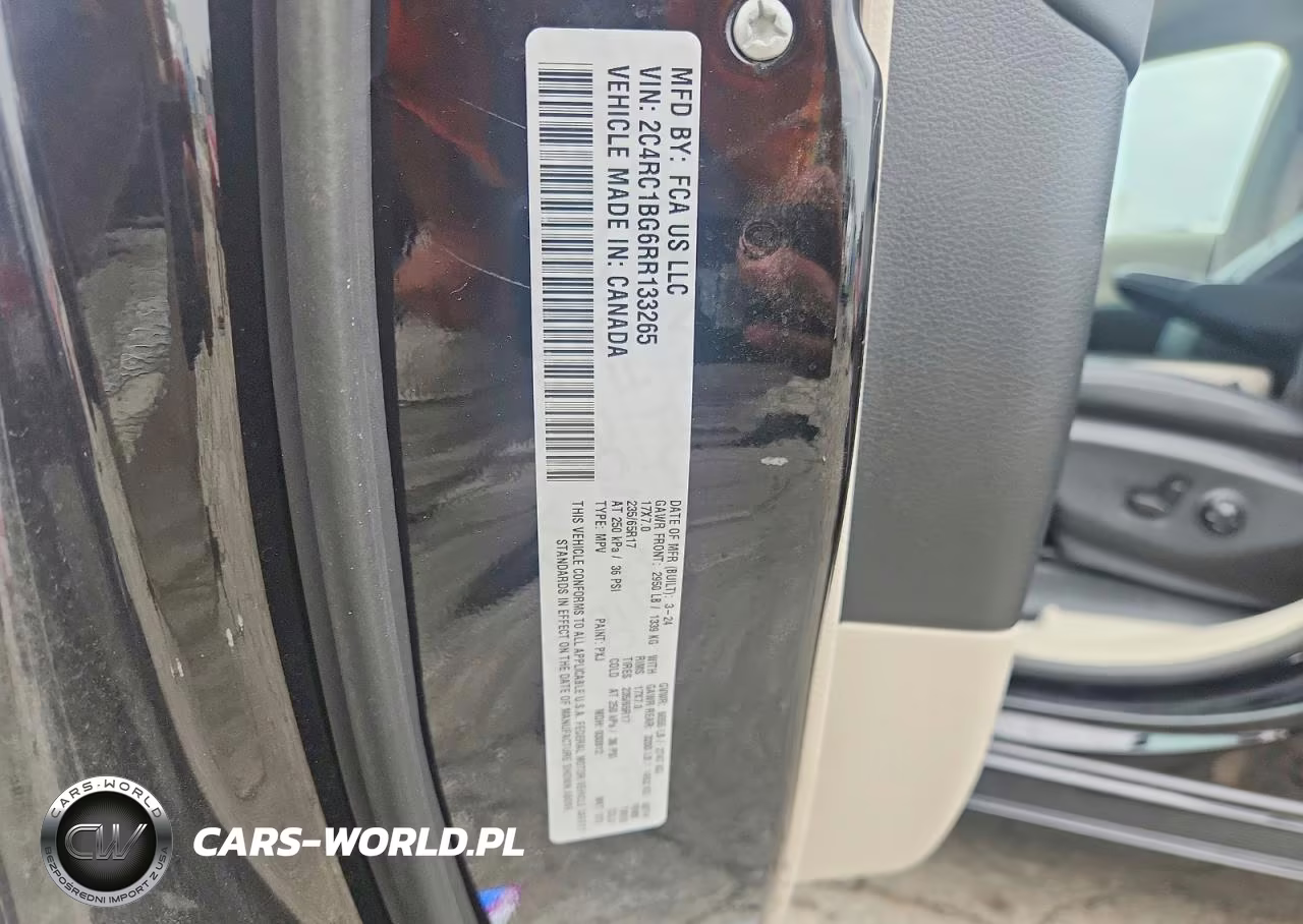 2024 Chrysler Pacifica Touring L VIN:2C4RC1BG6RR133265 - 13