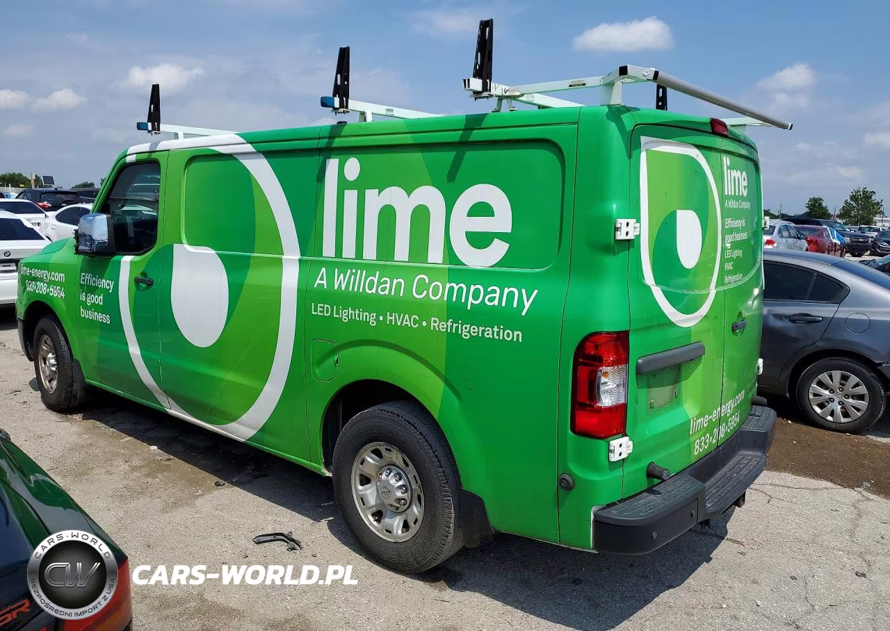 2019 Nissan Nv 2500 Hd Sv VIN:1N6AF0KY1KN801982 - 2