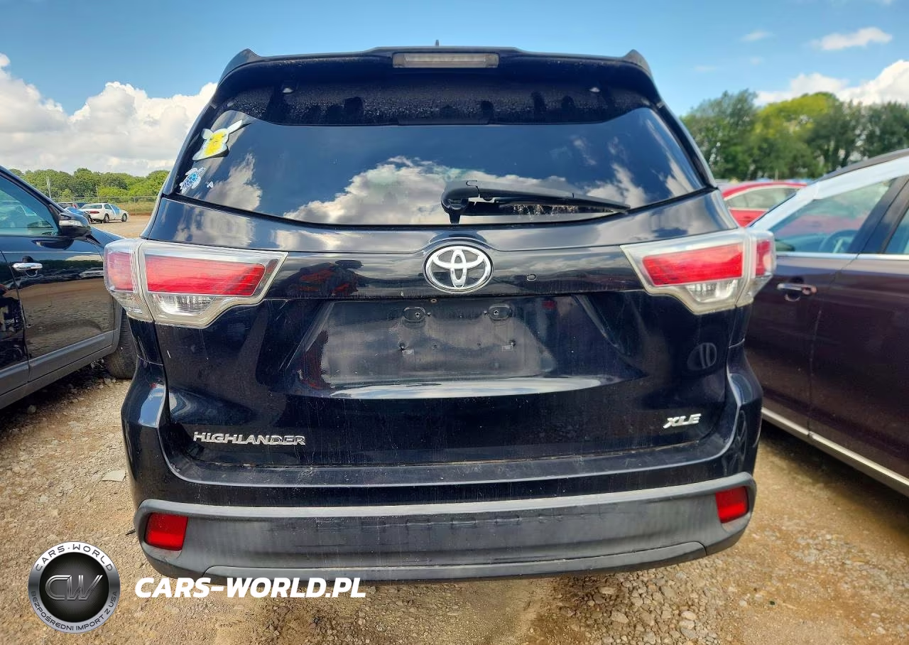 2014 Toyota Highlander Xle VIN:5TDKKRFH5ES031429 - 6