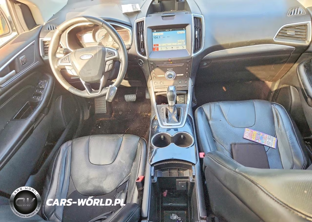 2017 Ford Edge Titanium VIN:2FMPK3K99HBB20262 - 8