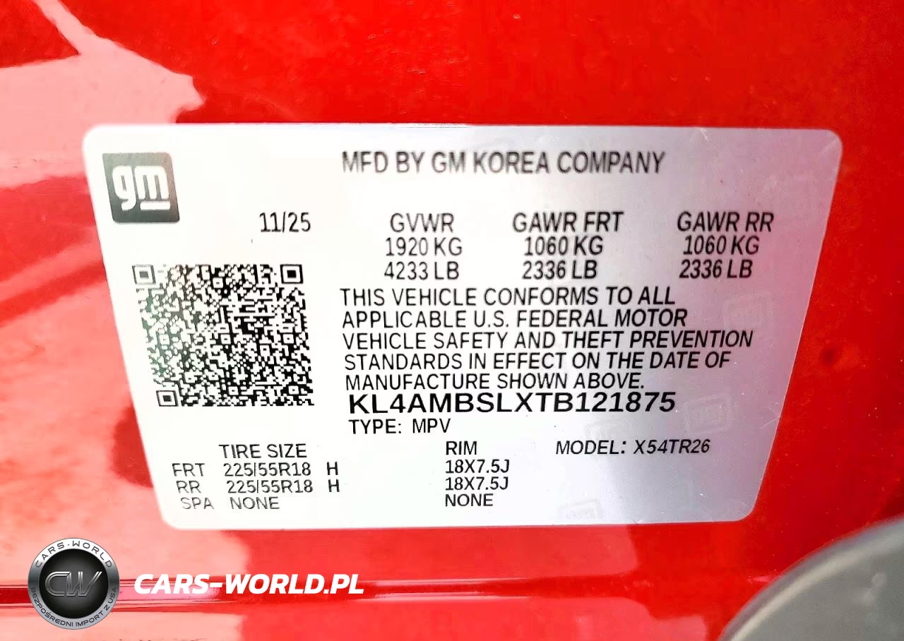 2026 Buick Encore Gx Preferred VIN:KL4AMBSLXTB121875 - 13