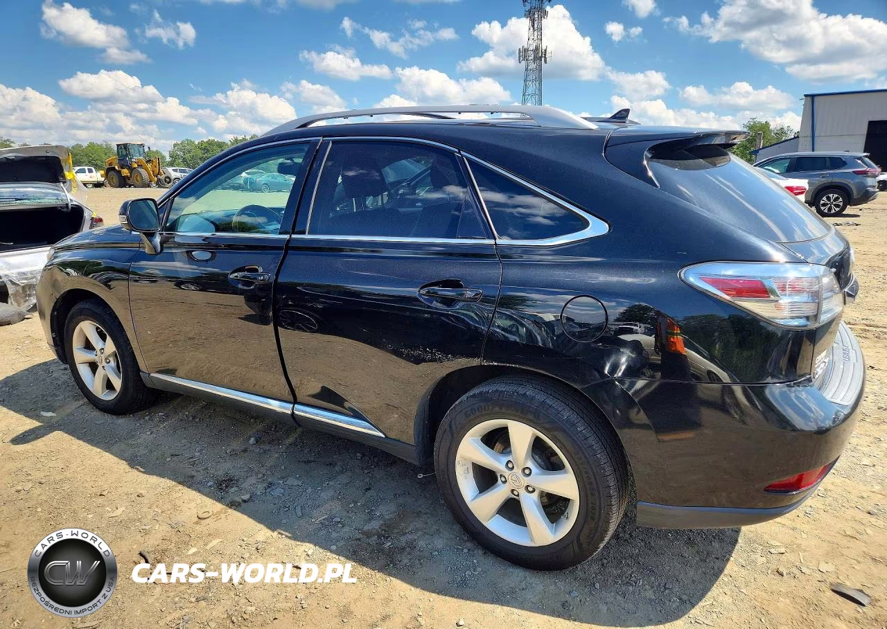 2010 Lexus Rx 350 VIN:2T2BK1BA5AC038261 - 2