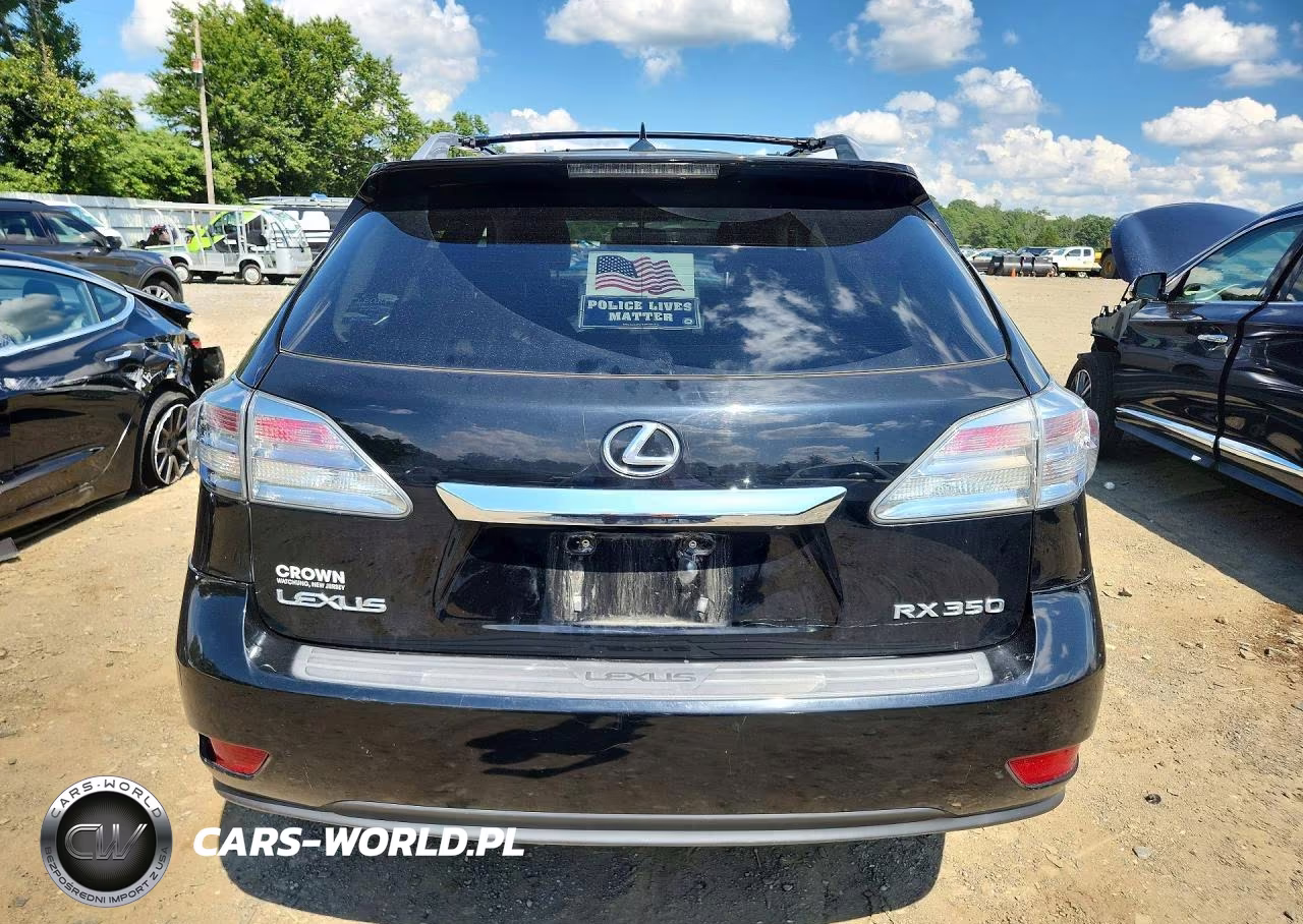 2010 Lexus Rx 350 VIN:2T2BK1BA5AC038261 - 6