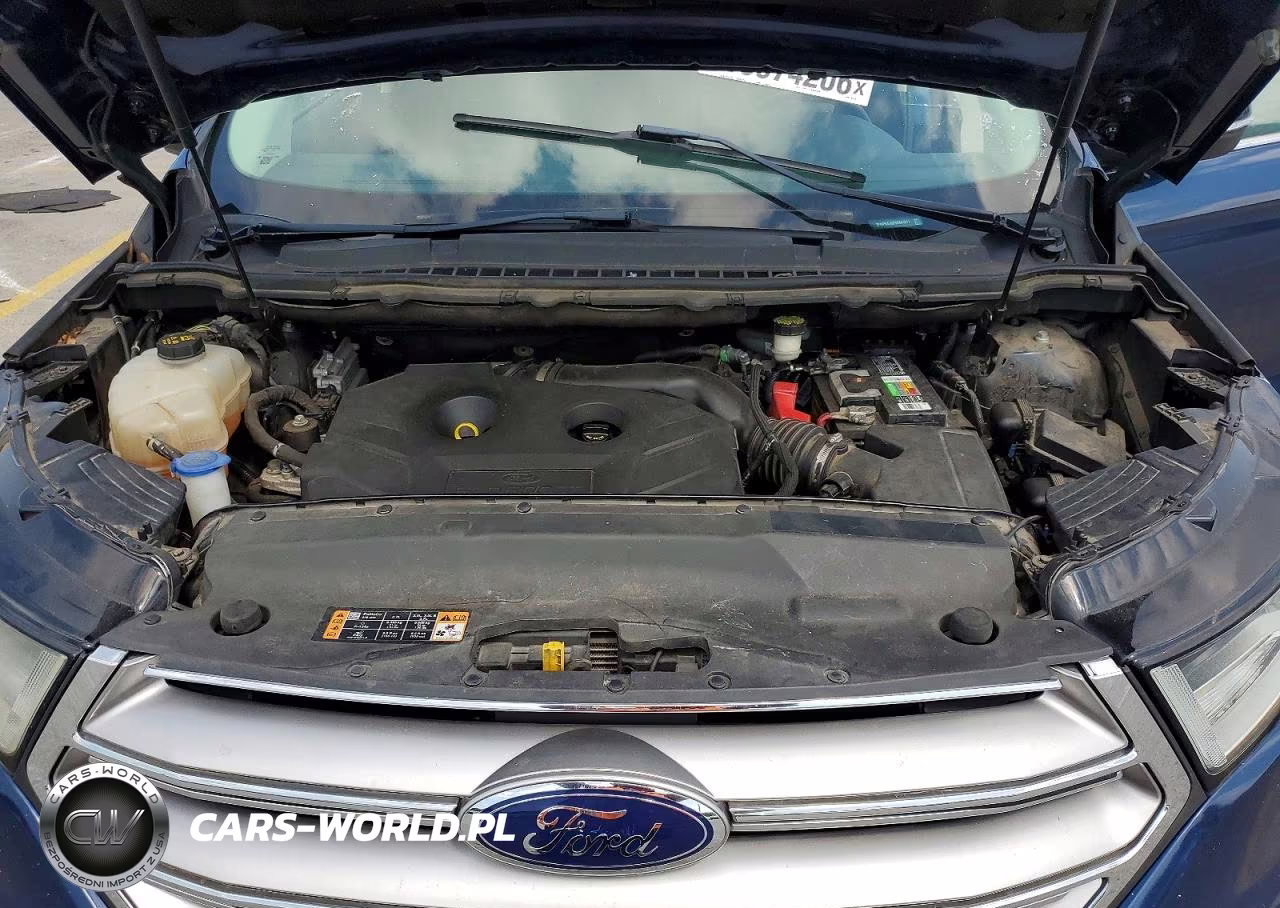 2017 Ford Edge Sel VIN:2FMPK4J92HBB41817 - 12