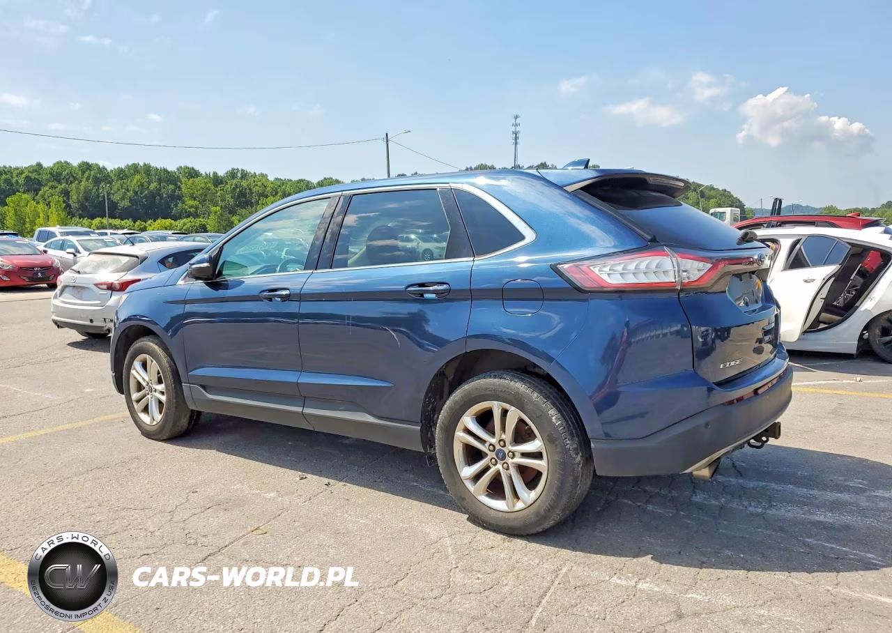 2017 Ford Edge Sel VIN:2FMPK4J92HBB41817 - 2