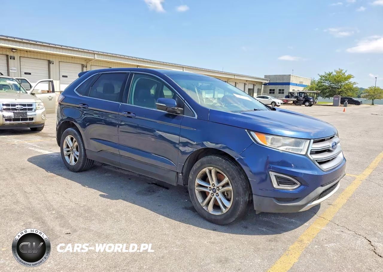 2017 Ford Edge Sel VIN:2FMPK4J92HBB41817 - 4