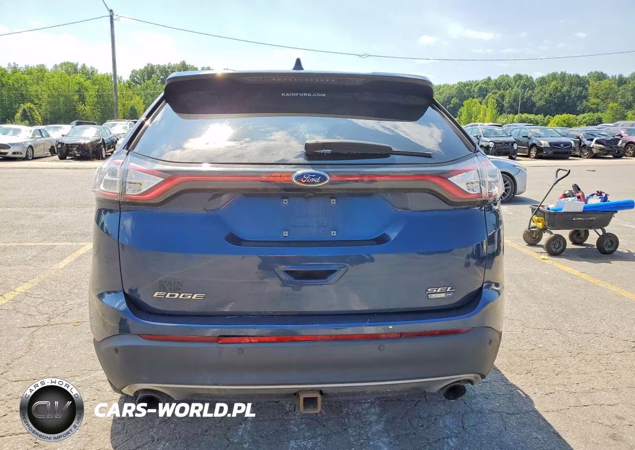 2017 Ford Edge Sel VIN:2FMPK4J92HBB41817 - 6