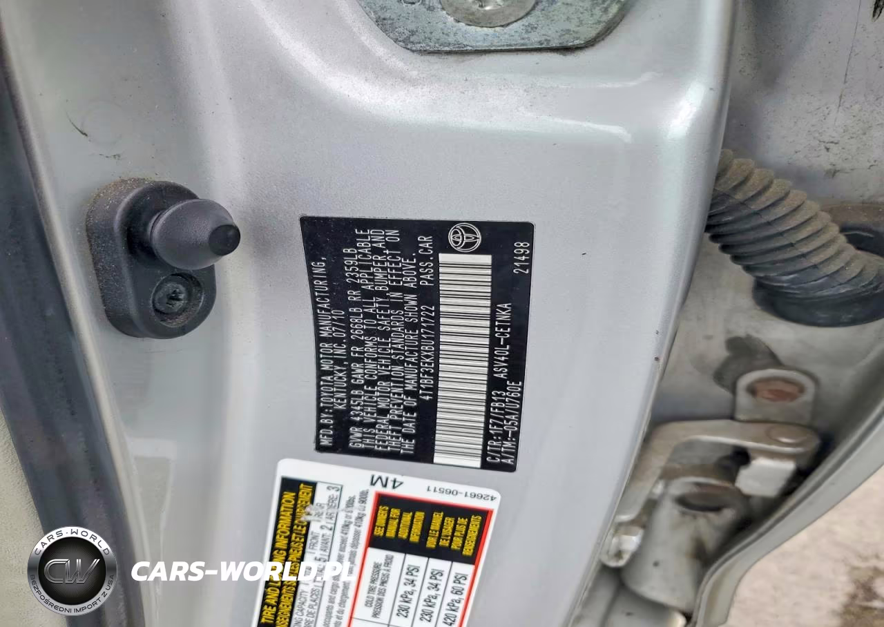 2011 Toyota Camry Le VIN:4T1BF3EKXBU171722 - 13