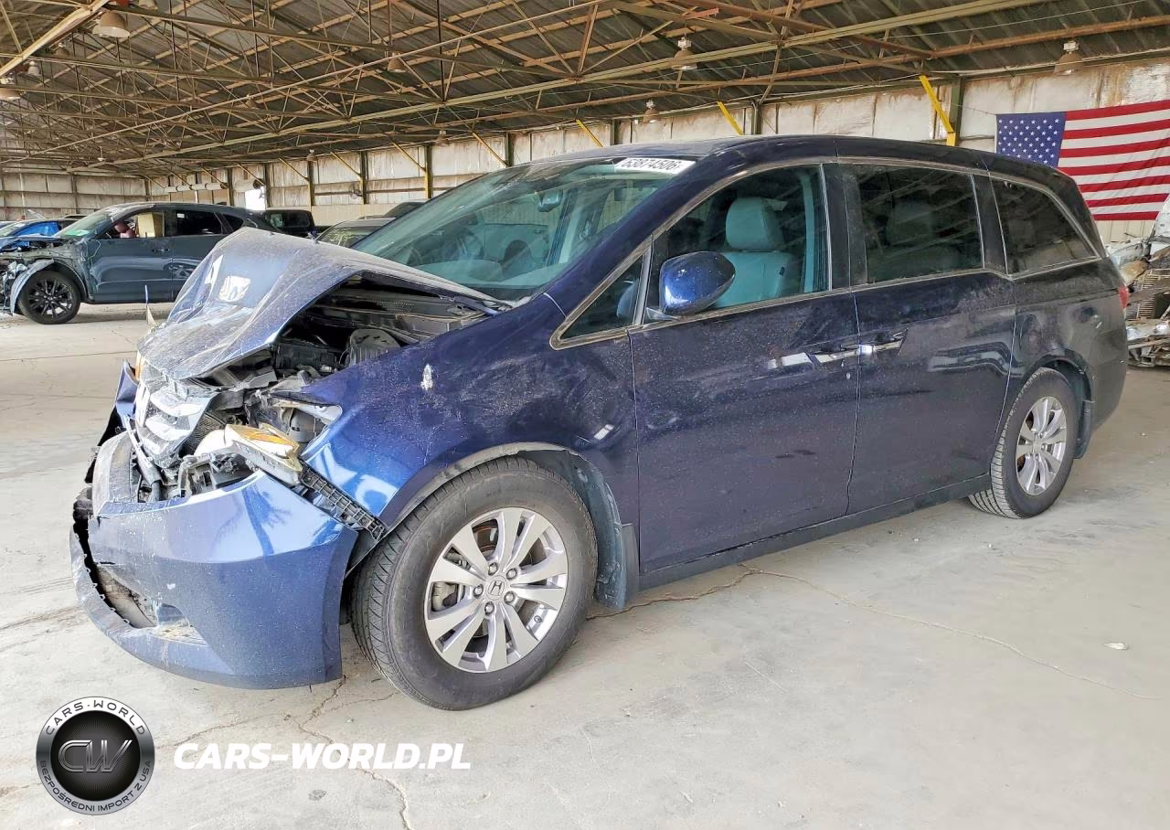 2014 Honda Odyssey Exl VIN:5FNRL5H61EB137106 - 1