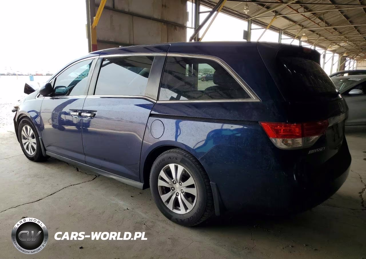 2014 Honda Odyssey Exl VIN:5FNRL5H61EB137106 - 2