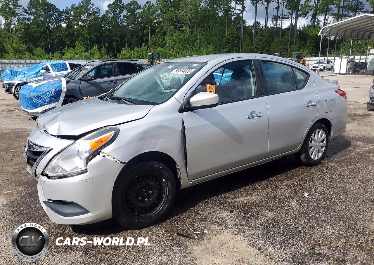 2018 Nissan Versa Sv VIN:3N1CN7AP5JK427660 - 1