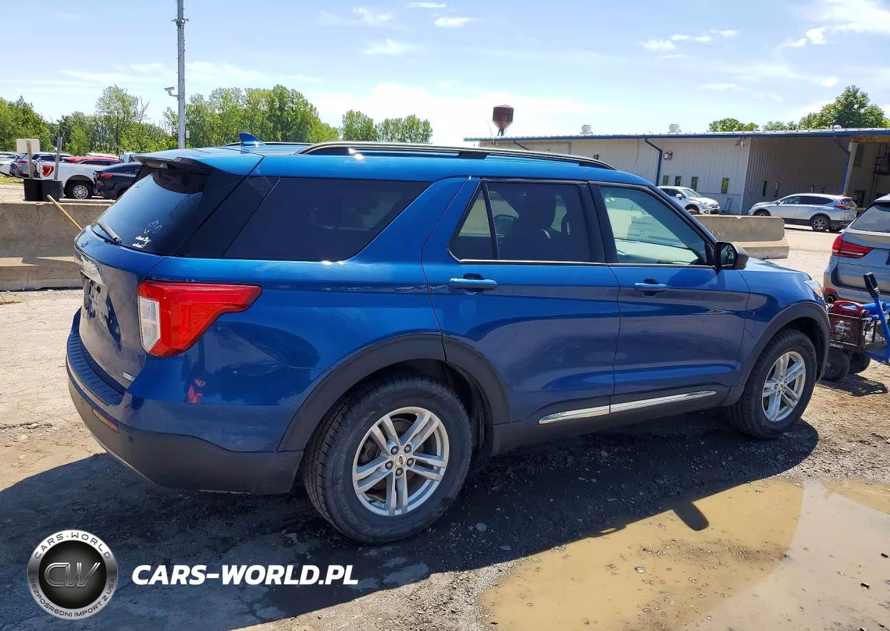 2020 Ford Explorer Xlt VIN:1FMSK8DHXLGA75104 - 3