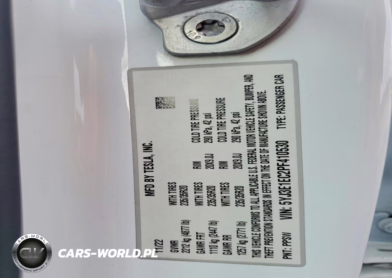 2023 Tesla Model 3 VIN:5YJ3E1EC2PF410530 - 13