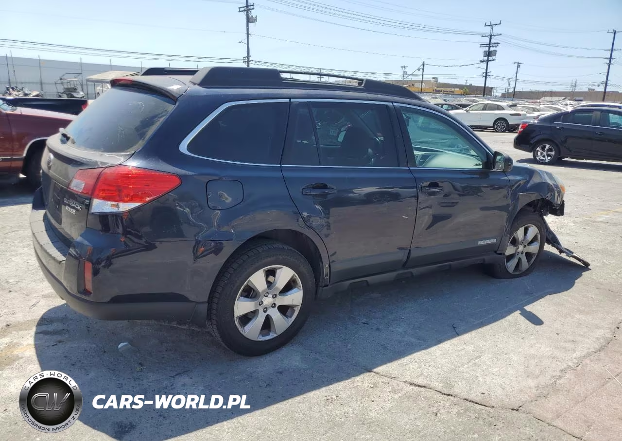 2012 Subaru Outback 2.5I Premium VIN:4S4BRBCC6C3219365 - 3