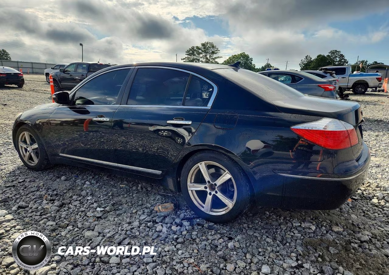 2010 Hyundai Genesis 4.6L VIN:KMHGC4DF6AU107975 - 2